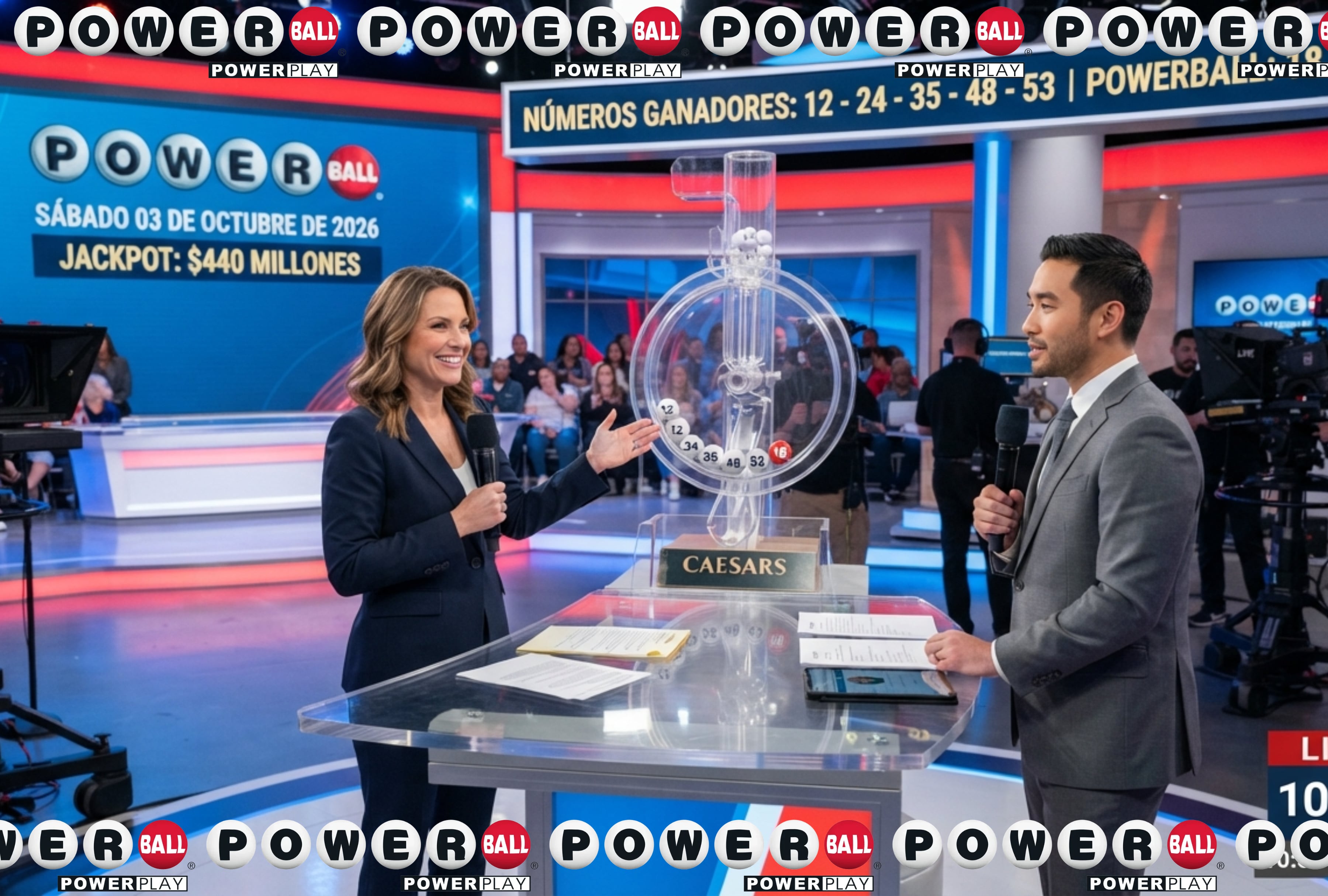 Números ganadores del Powerball: mira los resultados del sorteo jackpot del sábado 03 de octubre 2026 con premio mayor de $440 millones