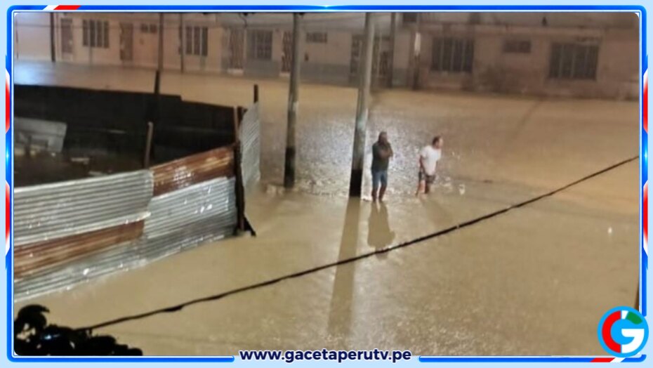 Lluvias y tormentas eléctricas inundan Tumbes por segundo día consecutivo