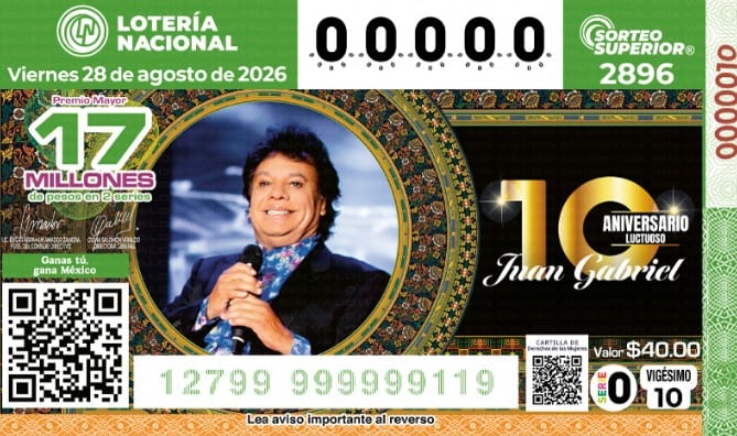 Sorteo Superior del viernes 28 de agosto: a qué hora inicia la transmisión de la Lotería Nacional