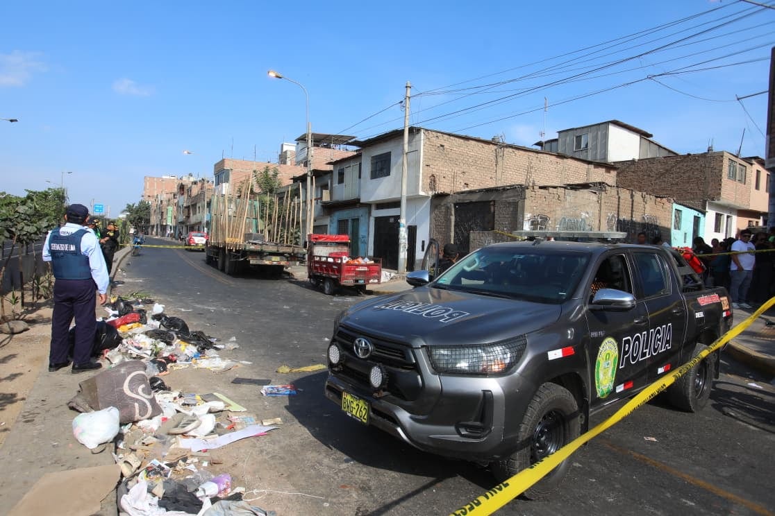 Cercado de Lima: Asesinan a reciclador de varios disparos en la avenida Morales Duárez