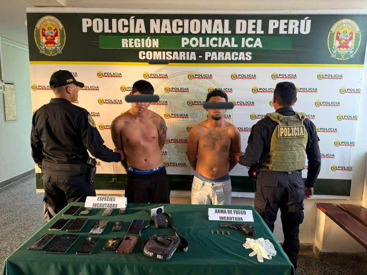 Pisco: caen dos presuntos integrantes de “Los Chukys de Paracas”