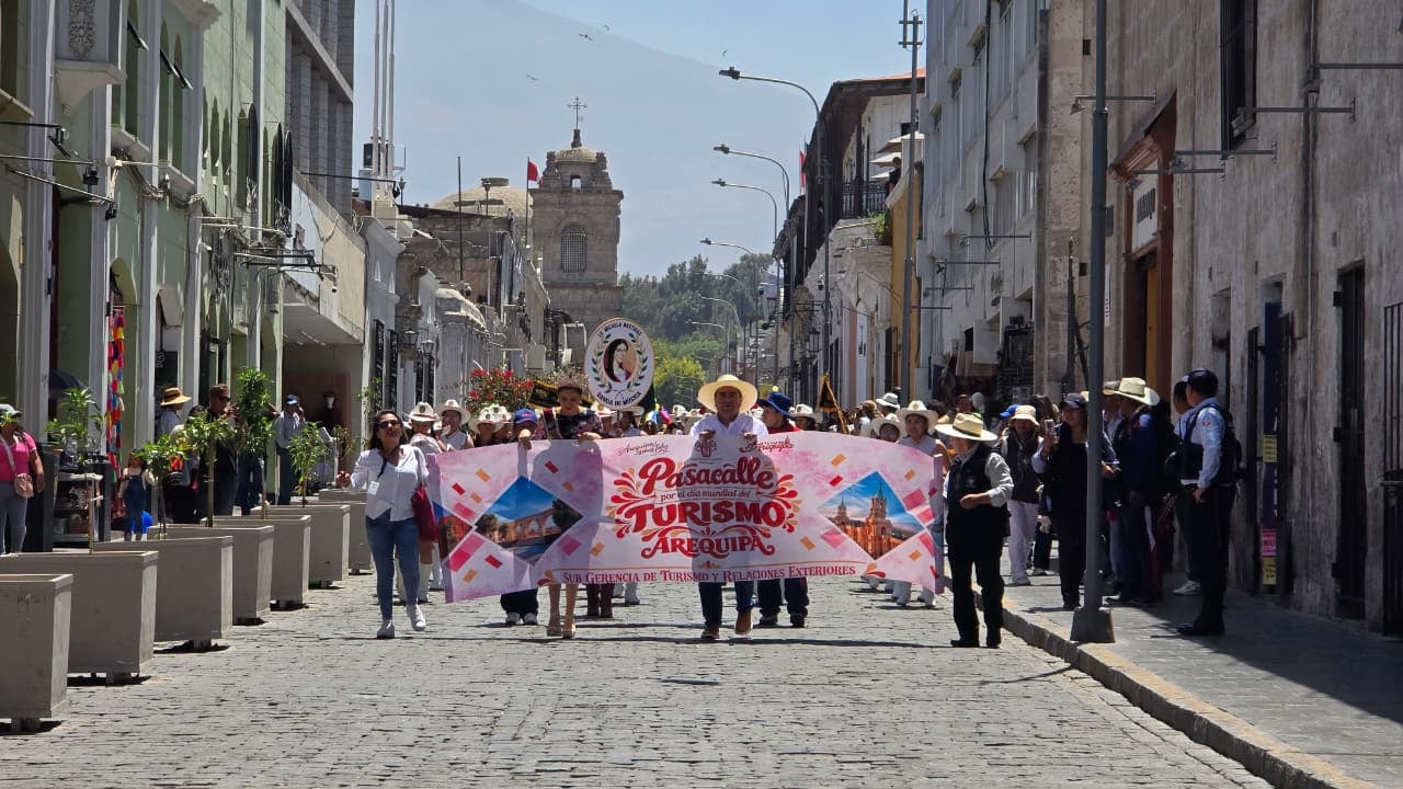 Arequipa espera cerrar con 25 mil turistas en setiembre