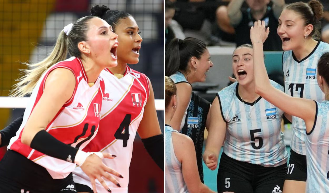 ¿A qué hora juega Perú vs Argentina HOY EN VIVO por la fecha 1 del Campeonato Sudamericano de Vóley 2026?