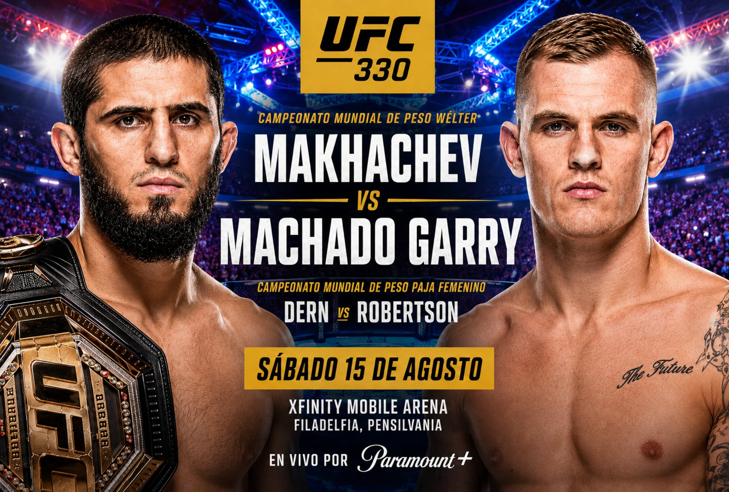 UFC EN VIVO por Internet — cómo ver pelea UFC: 330 Makhachev vs. Machado Garry en TV Online en EE.UU. y México