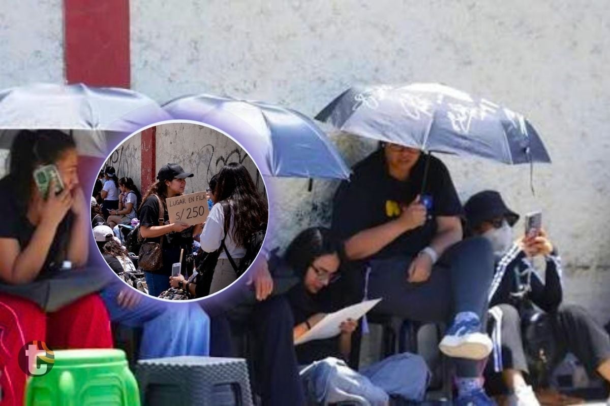 Fanáticas de BTS piden no ‘comprar colas’ y Policía pone orden en San Marcos  [VIDEO]