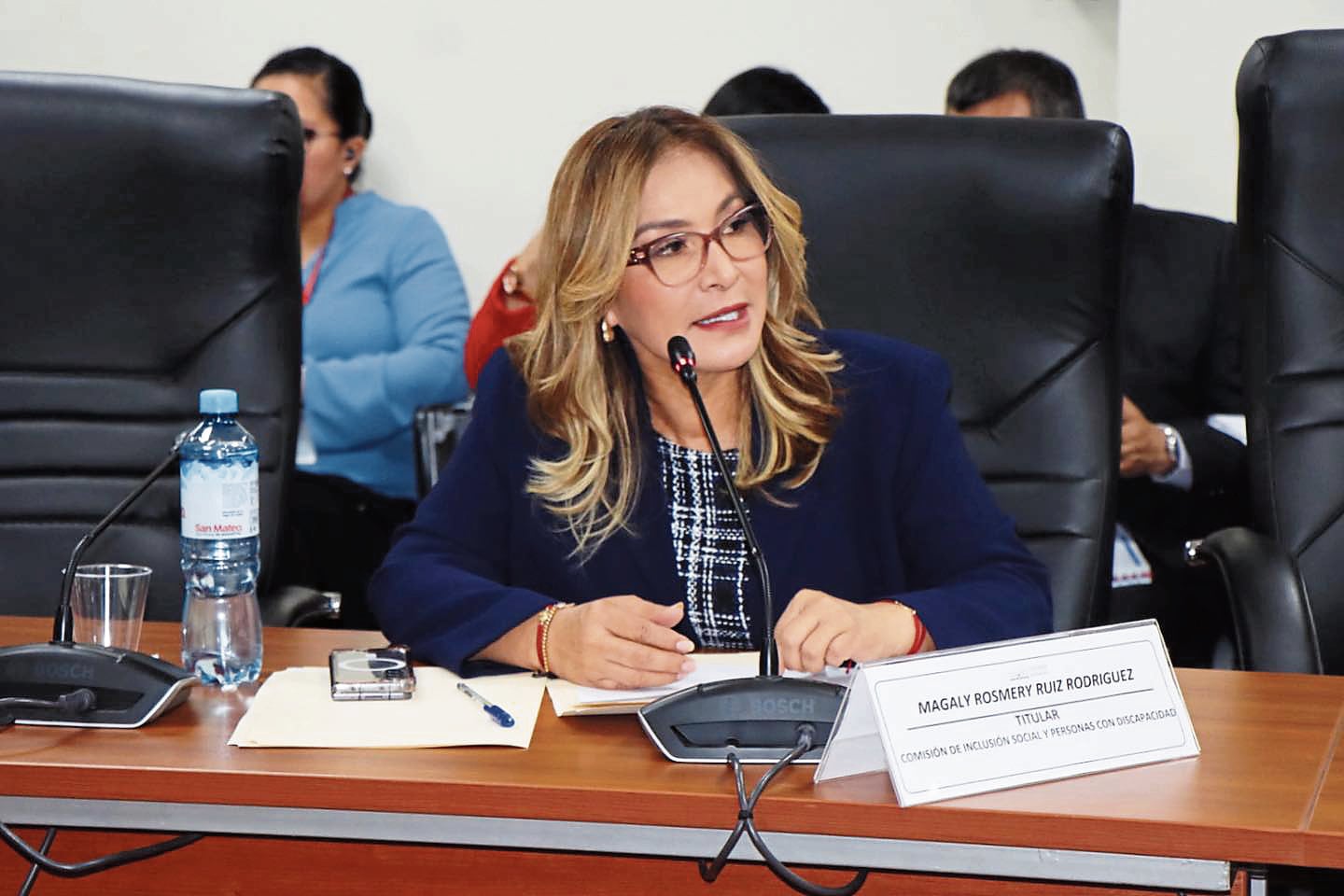 Admiten denuncia contra excongresista liberteña Magaly Ruiz