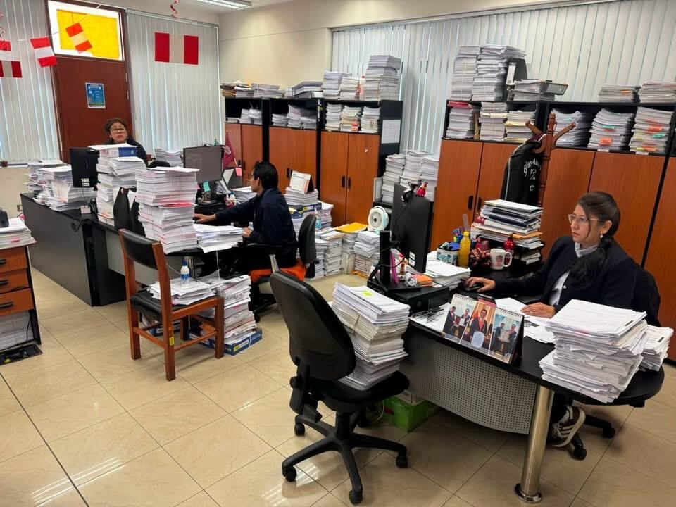Corte de Arequipa tramitó 65 mil actos procesales en una jornada extraordinaria de 24 horas