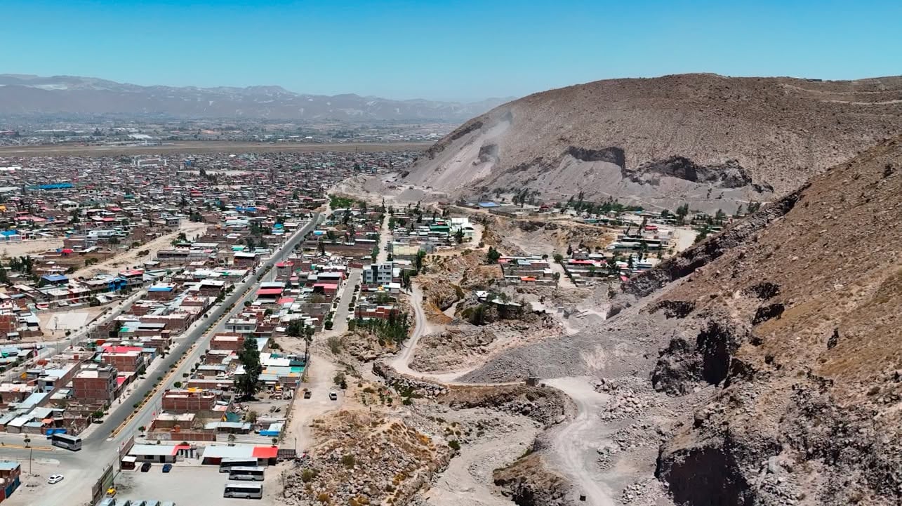 Arequipa: tres sectores considerados como críticos por riesgo de torrenteras en Cerro Colorado