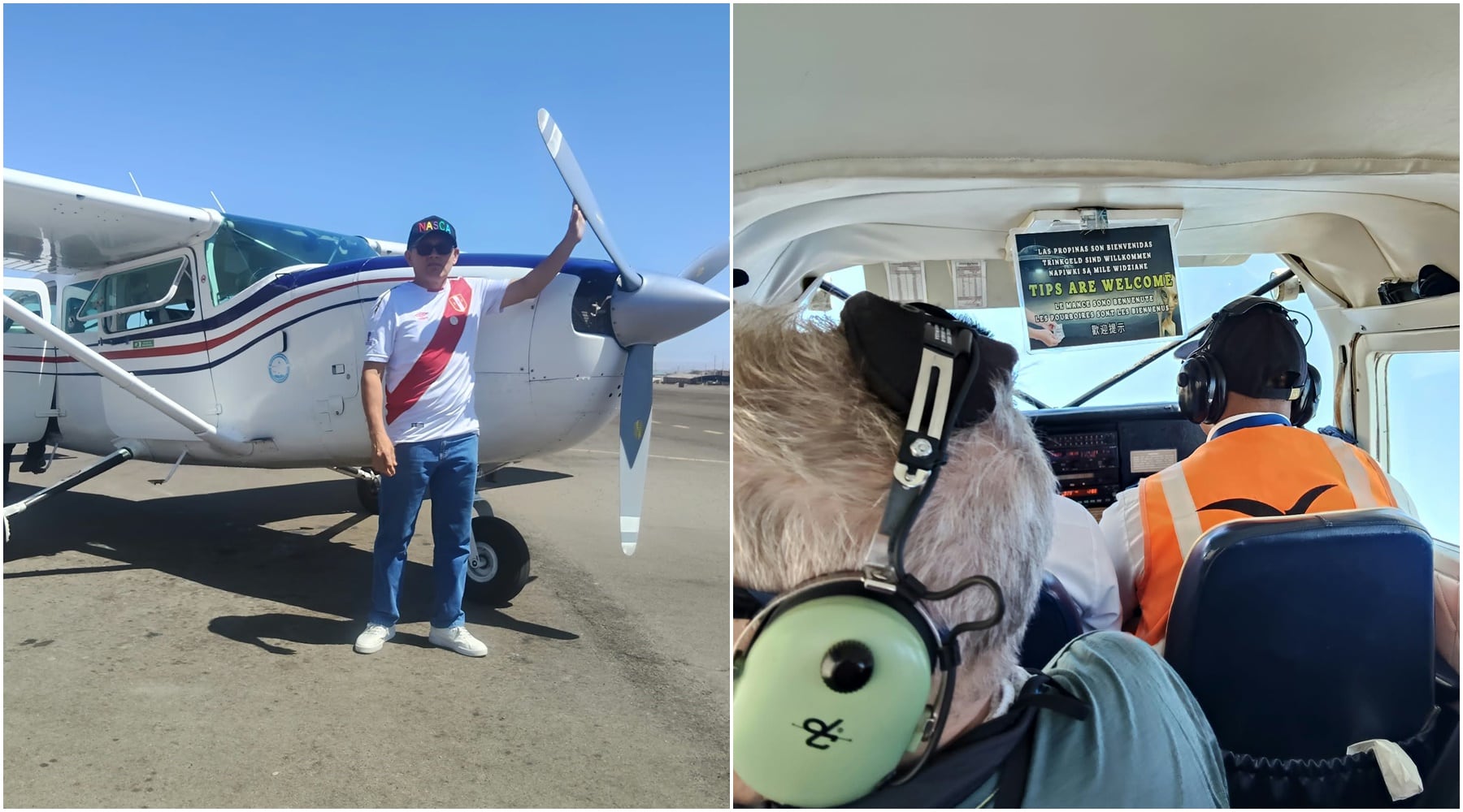 Las Líneas de Nasca registran hasta 420 pasajeros diarios en vuelos turísticos