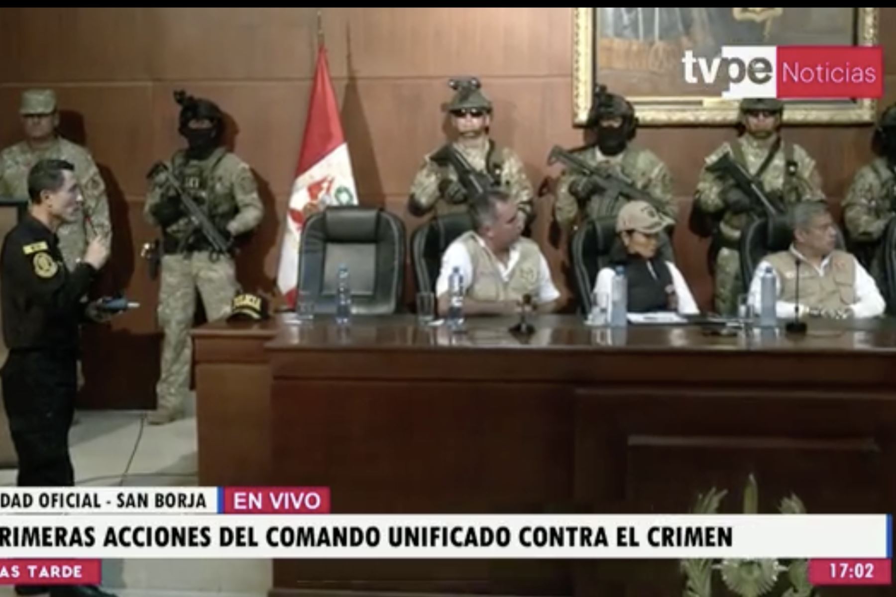 Gobierno presenta primeras acciones del Comando Unificado para enfrentar la criminalidad