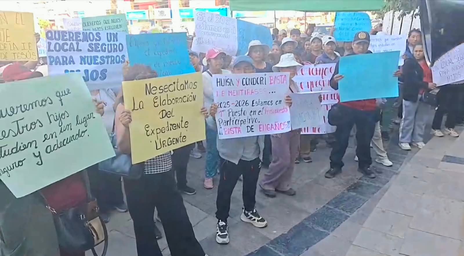 Arequipa: Padres denuncian más de cinco años de espera por construcción de colegio en Majes
