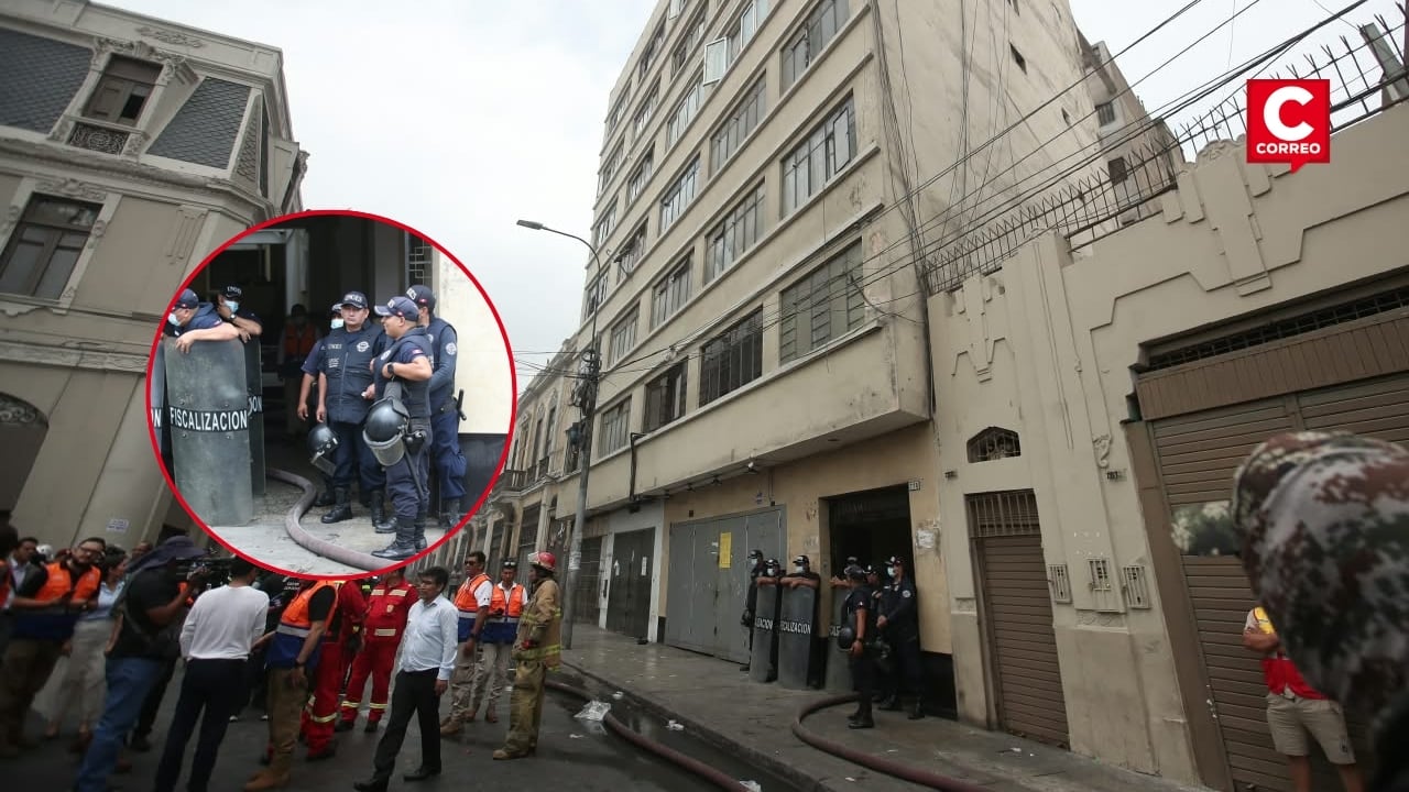 Incendio en Mesa Redonda fue controlado y Municipalidad de Lima clausura locales comerciales por prevención