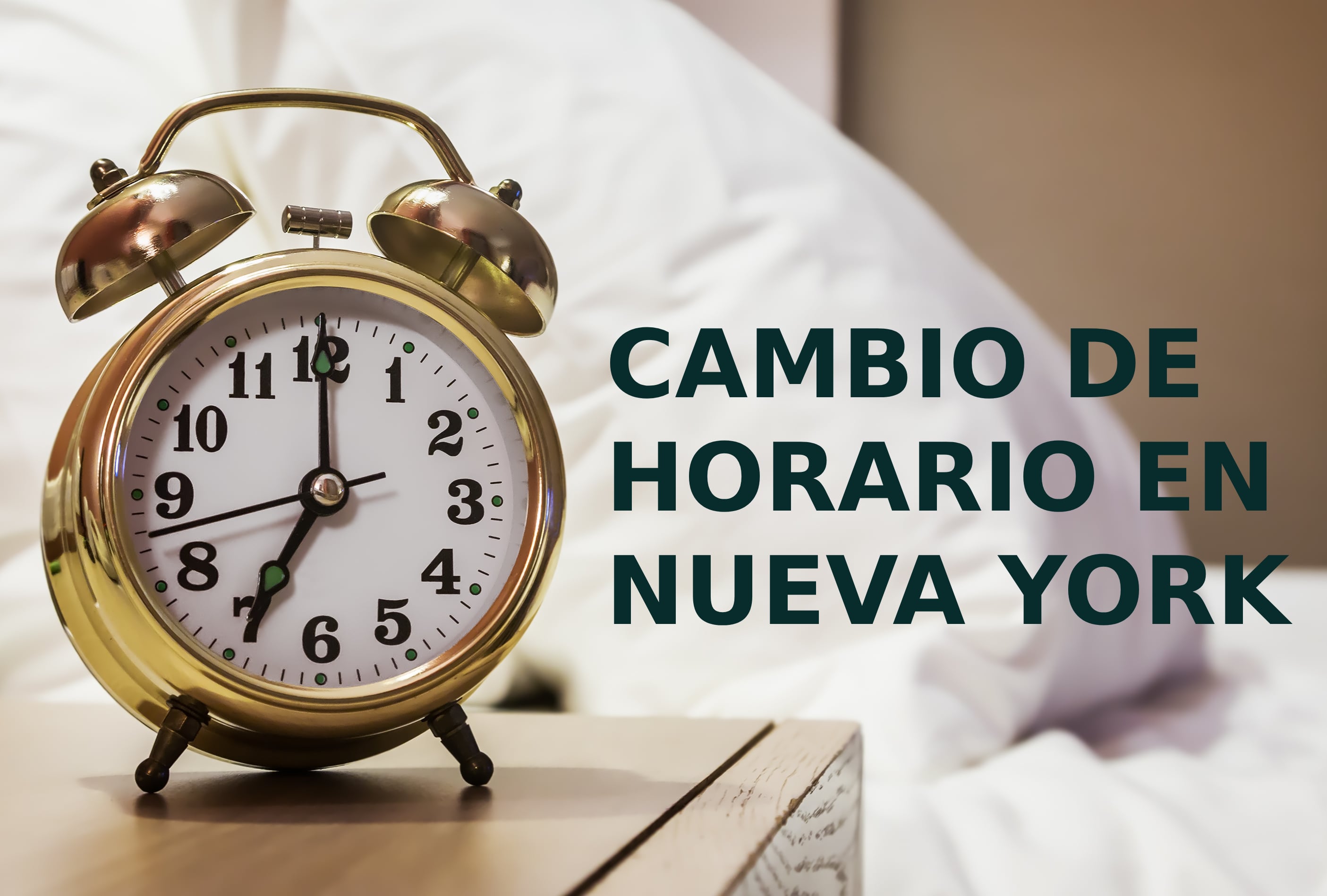 Cambio de hora en Nueva York 2026 — ¿qué día se atrasa el reloj y cuándo termina el horario de verano?