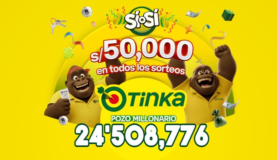 Sorteo de La Tinka EN VIVO: Números ganadores de HOY 19 de agosto a las 10:50 p.m.