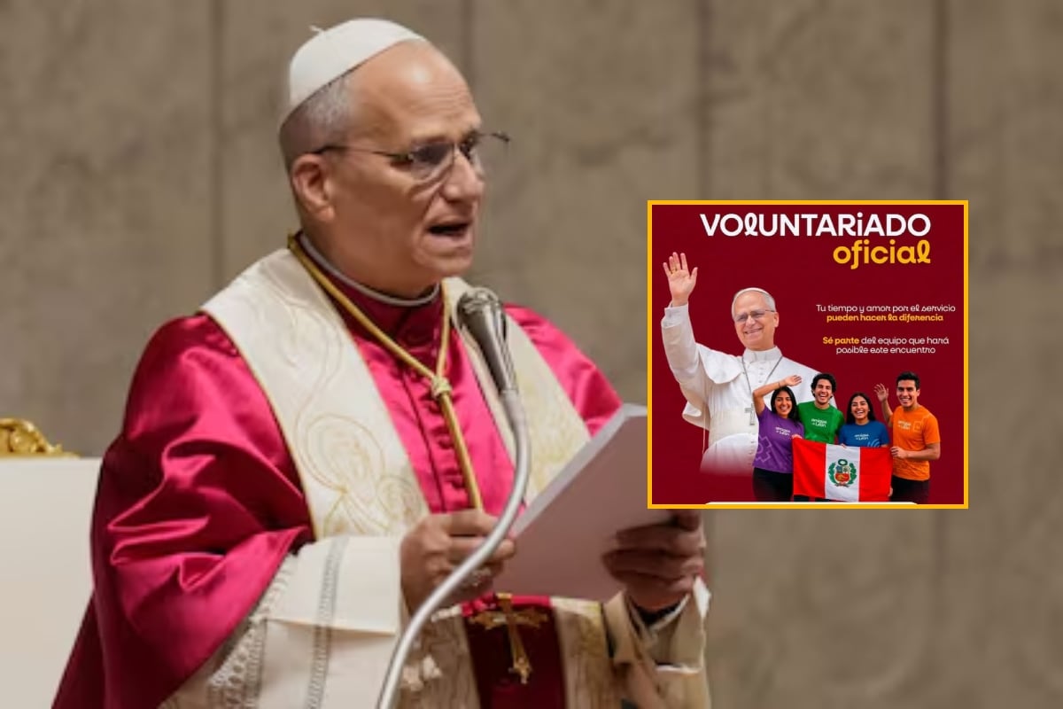 Convocatoria de voluntarios para la visita del Papa León XIV: link de inscripción y cómo participar