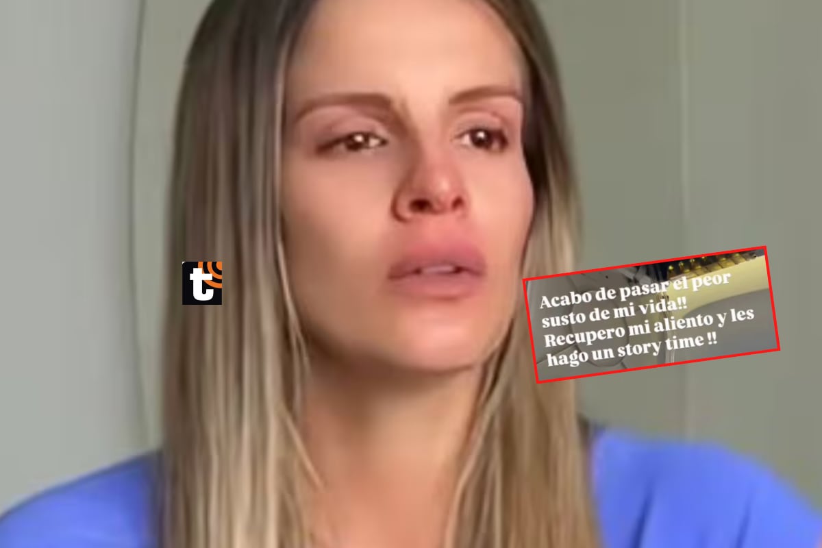 ¿Qué pasó? Alejandra Baigorria iba rumbo a Brasil, pero una aterradora escena en el avión la dejó en shock: “El susto de mi vida”
