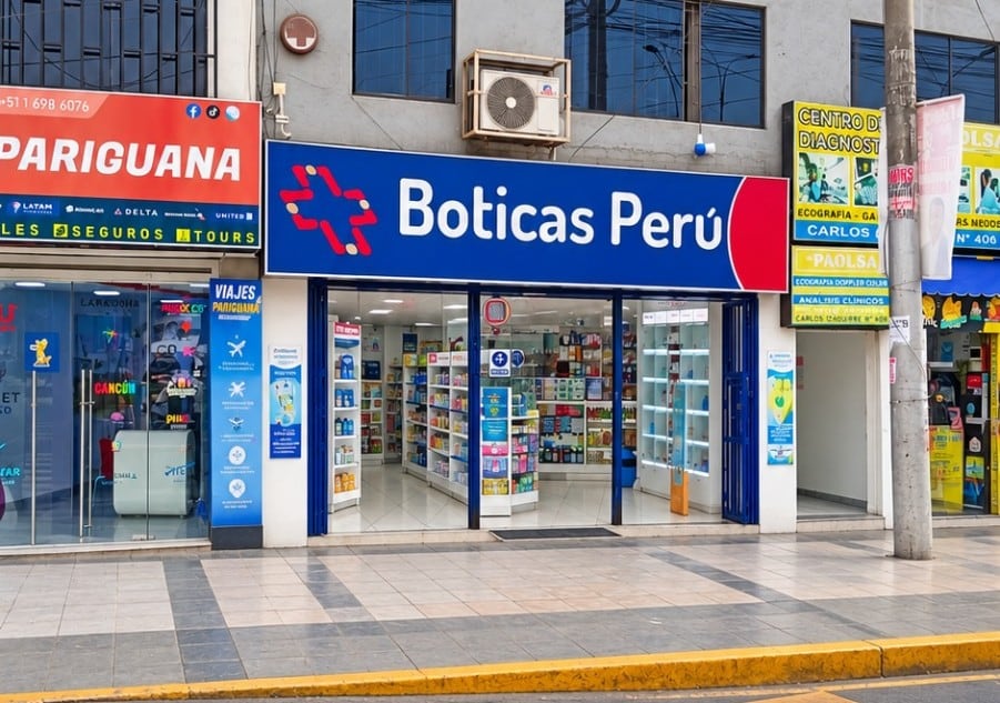 La tercera cadena de boticas tras Inkafarma y Mifarma llevará marca propia a Wong y Metro