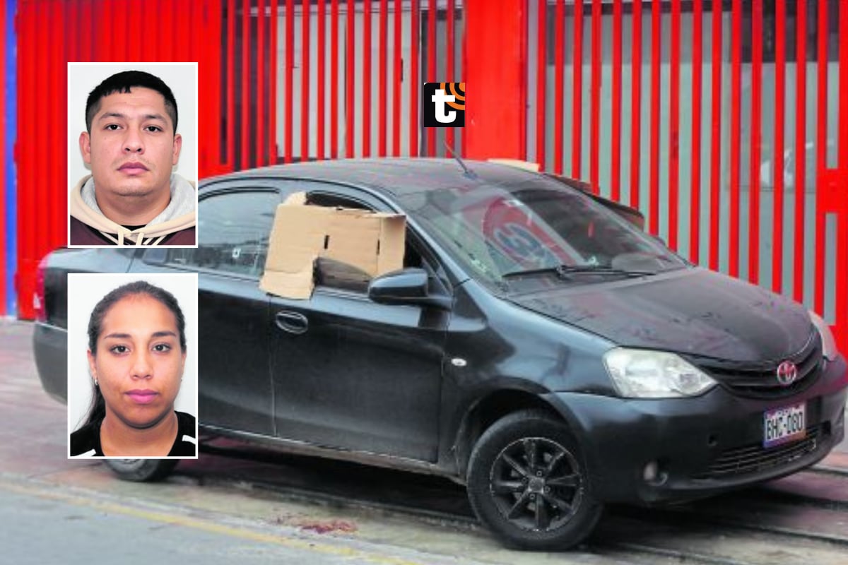 ¡Brutal ataque! Acribillan a pareja de enamorados dentro de su auto, en Los Olivos