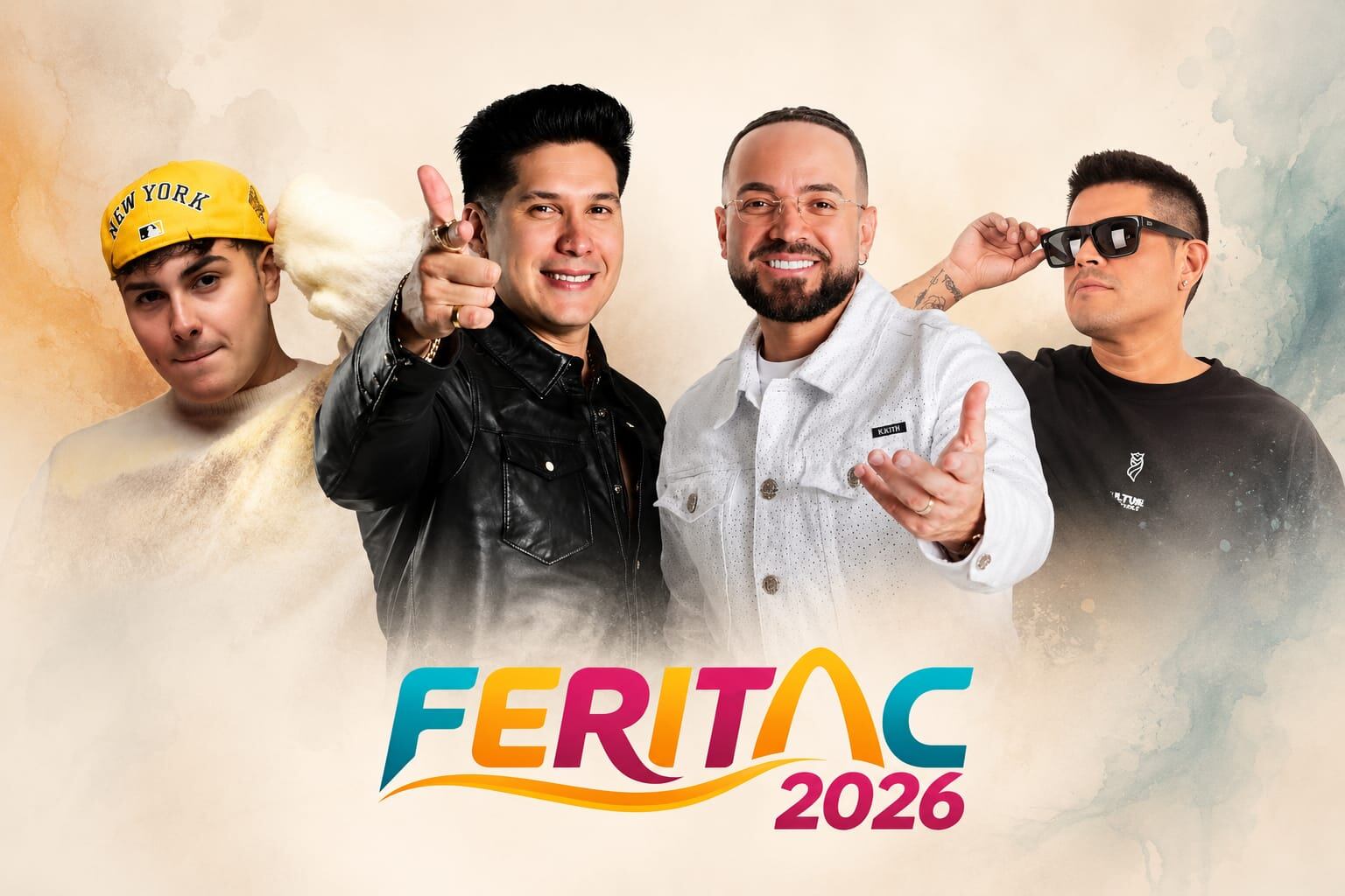 ¡Chyno y Nacho llegan a Tacna! Iniciarán su gira mundial ‘Radio Venezuela’ en la FERITAC 2026