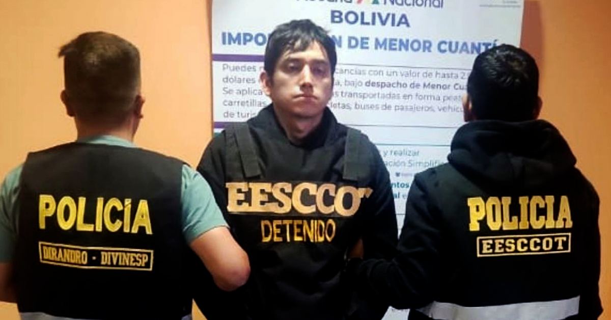 'Jhonsson Pulpo' ya está bajo custodia de la PNP tras ser entregado en Desaguadero a la espera de extradición