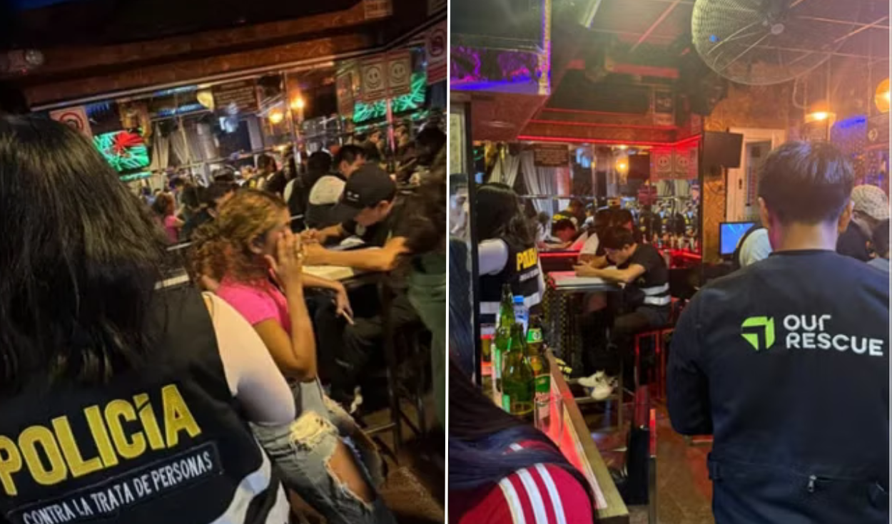 Cercado de Lima: cae banda ‘Los Lujuriosos del Centro’ y rescatan a adolescente víctima de explotación sexual en local nocturno