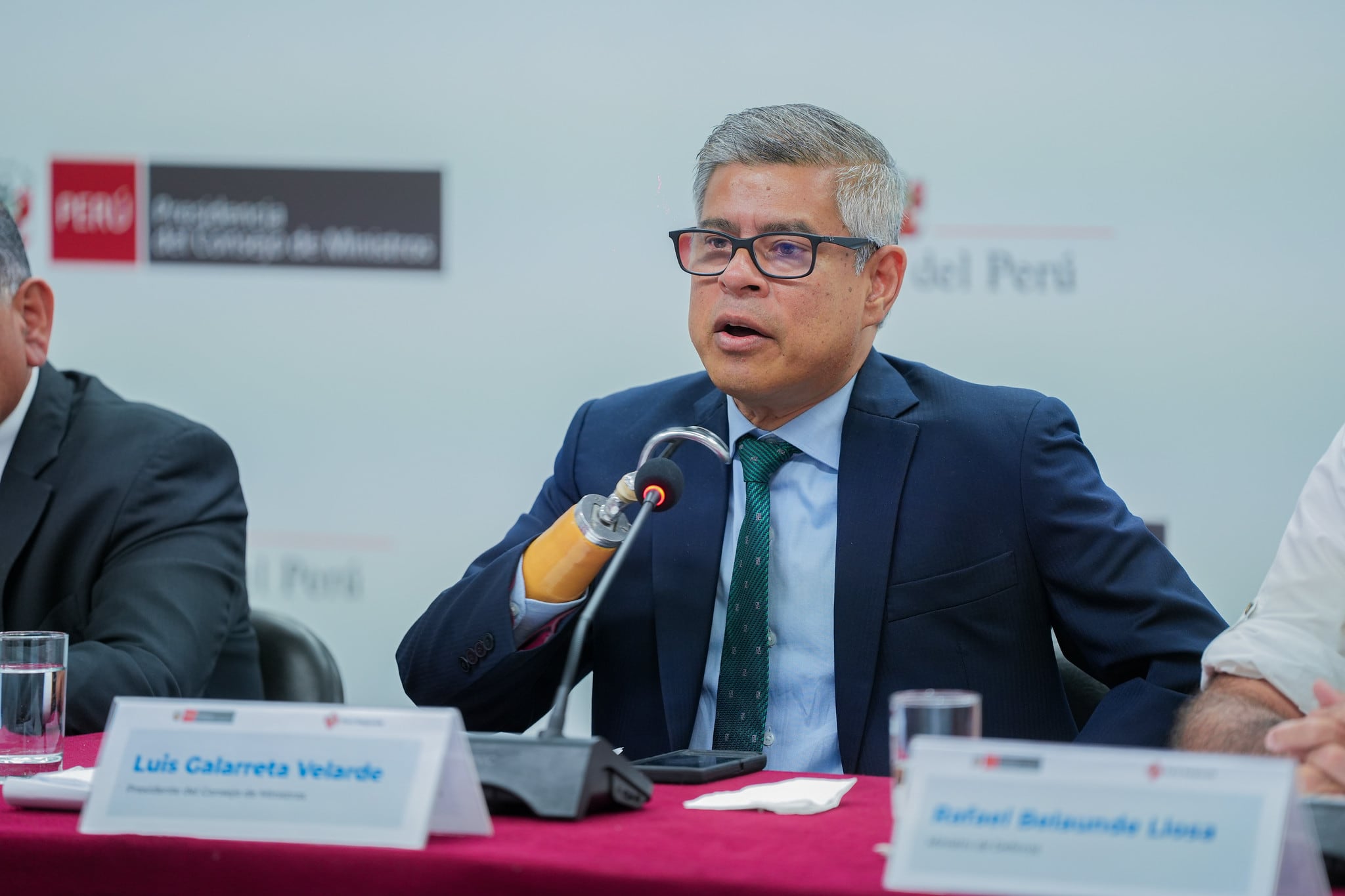 Luis Galarreta: “Lo que quieren es el fracaso de quienes creemos en democracia, la institucionalidad y la libertad”