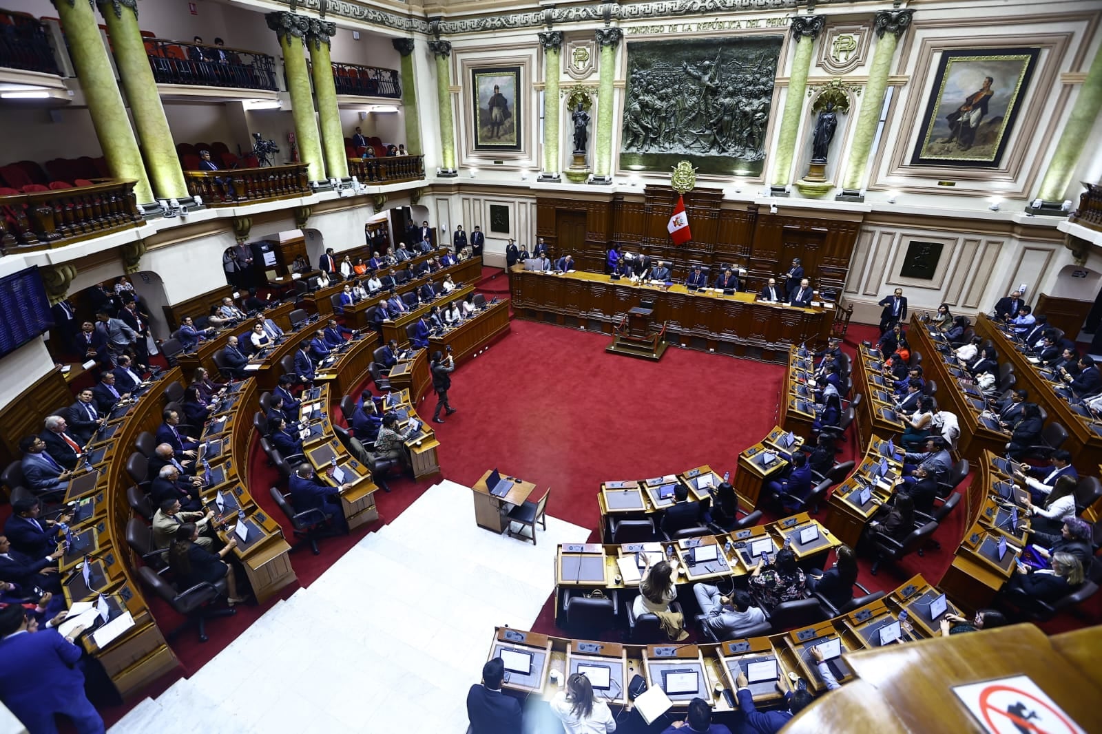 🔴EN VIVO: Pleno del Congreso sesiona hoy para sustentación de proyecto de presupuesto 2027