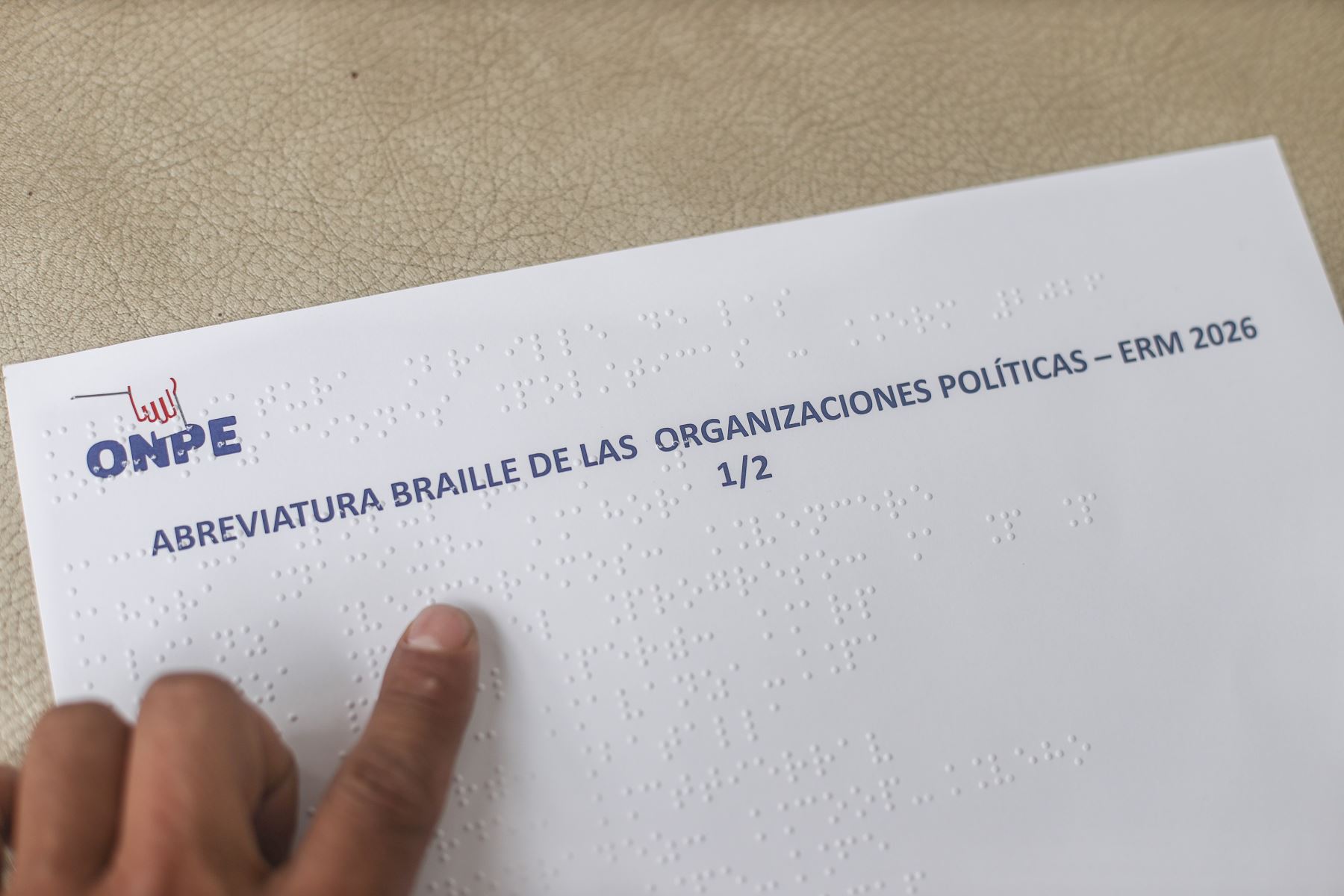 ERM 2026: Conadis garantiza voto accesible para 440 mil electores con discapacidad