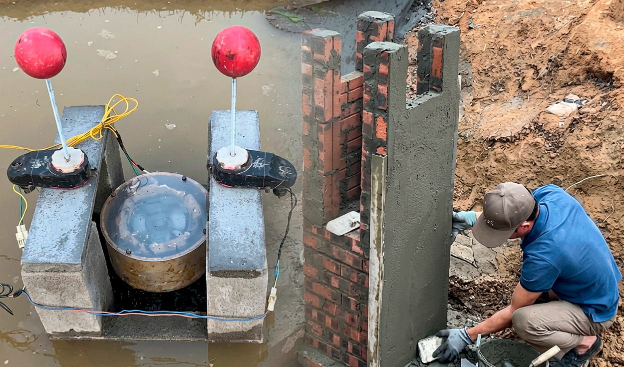 El joven ingeniero que construyó una mini hidroeléctrica desde cero y ahora genera electricidad de 220 voltios en toda su casa con agua de río