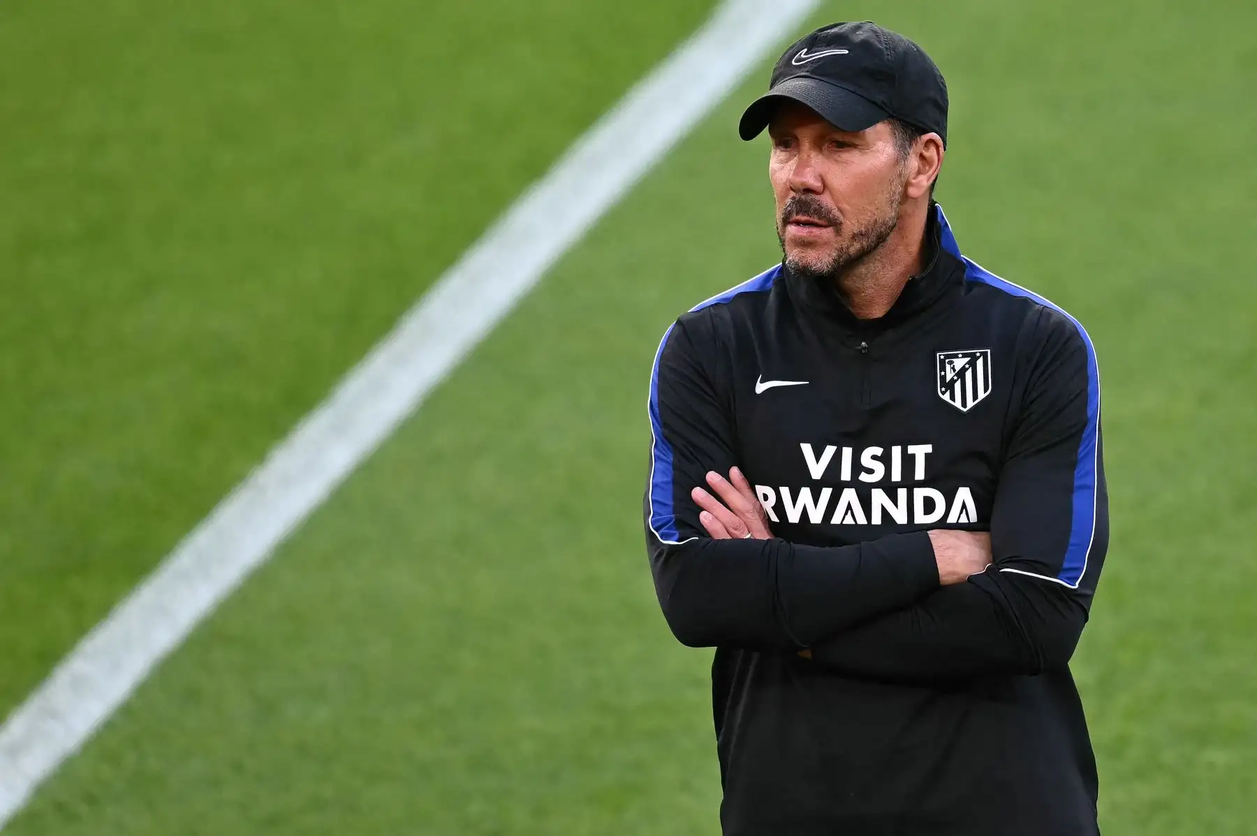 Diego Simeone: "El Atlético tiene que trabajar mucho para llegar a la final de Champions"