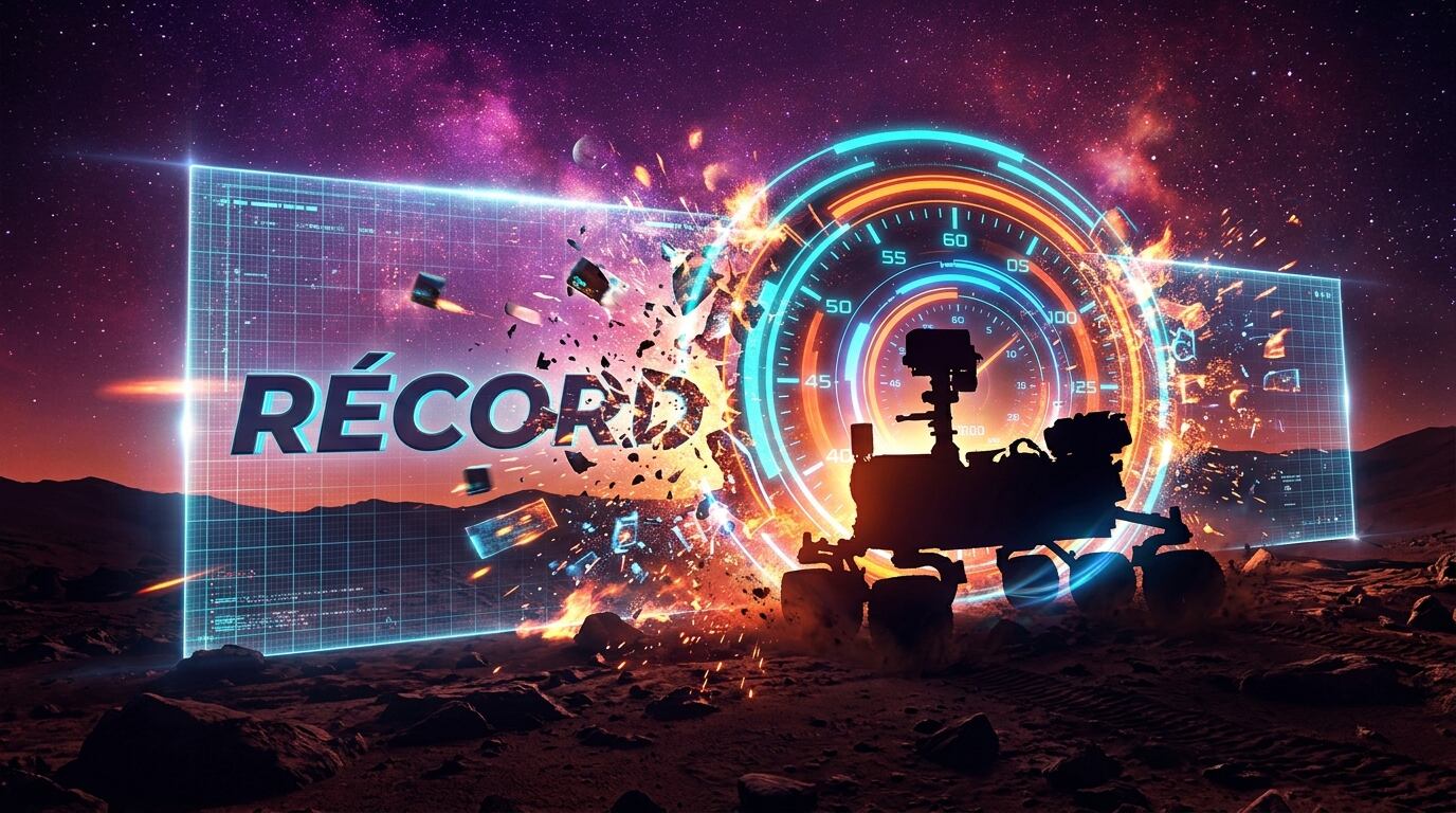Marte: Rover Perseverance rompe récord histórico de conducción