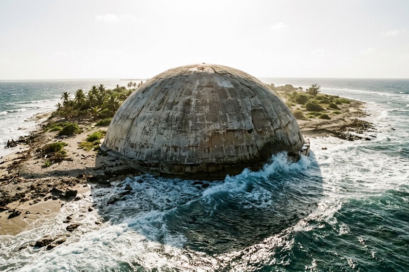En 1979, EEUU puso una cúpula de hormigón sobre 85.000 m³ de residuos nucleares. Ahora el nivel del mar está subiendo