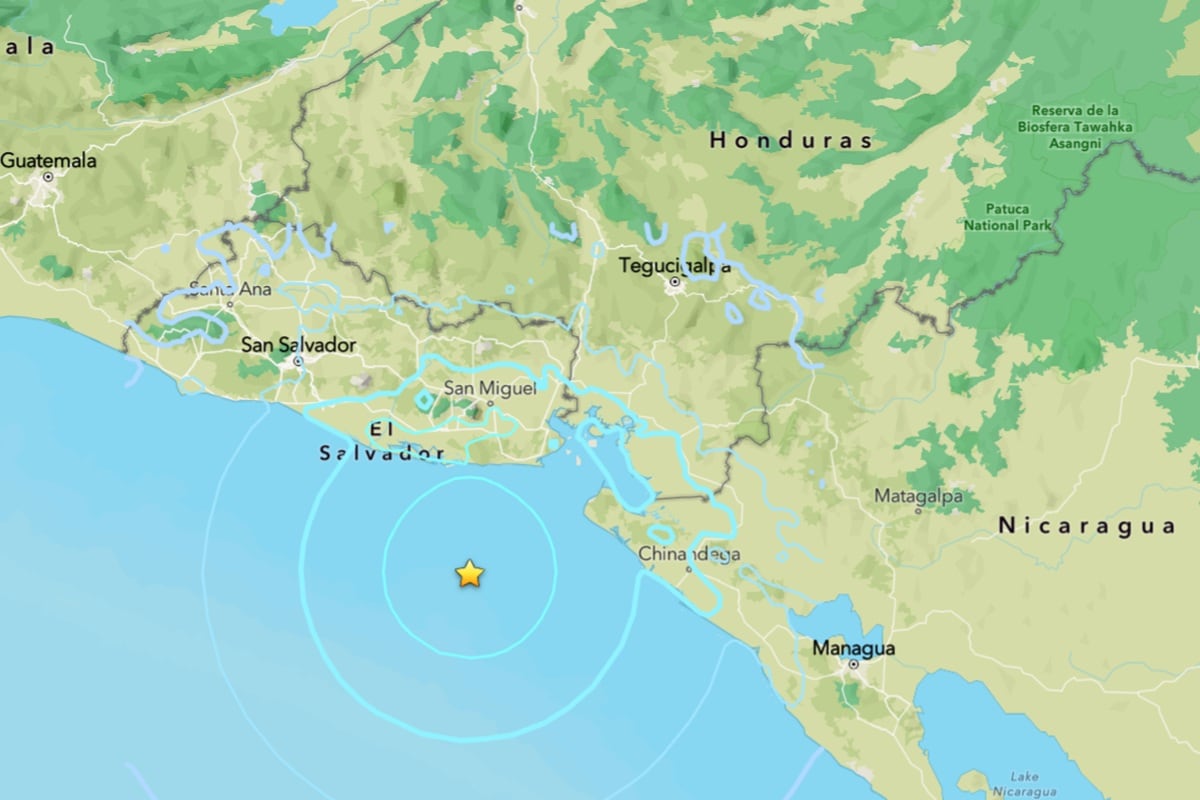 Sismo de magnitud 5,5 sacude El Salvador, Honduras y Nicaragua sin provocar daños