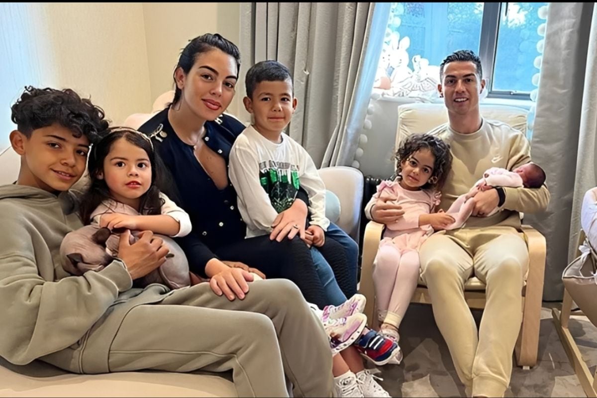 Georgina Rodríguez será legalmente en mamá de todos los hijos de Cristiano Ronaldo