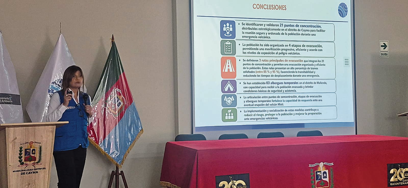 Arequipa: Mollendo sería zona de refugio ante una eventual erupción del volcán Misti
