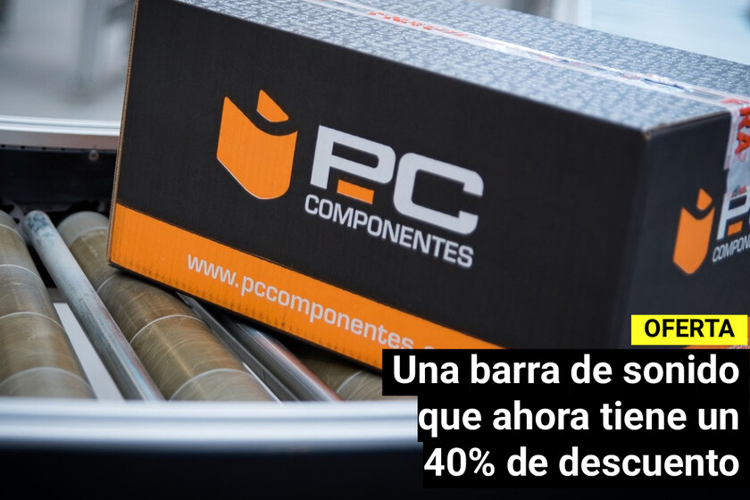 PcComponentes liquida esta barra de sonido compacta ideal para teles pequeñas