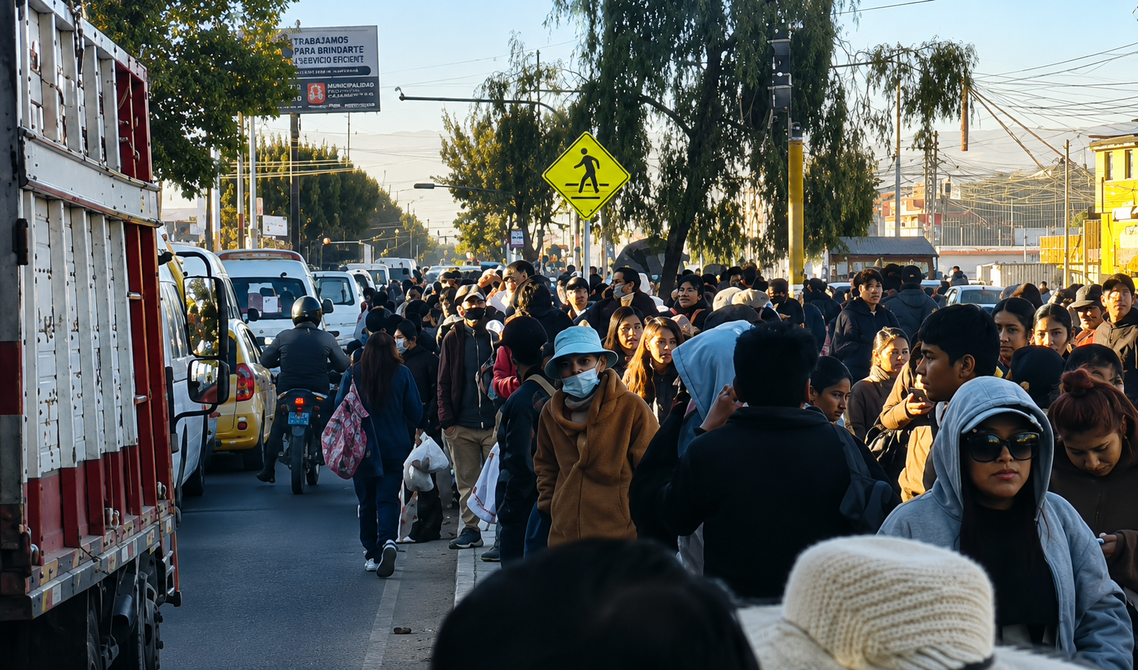 Paro de transportistas en Arequipa: calles bloqueadas y clases virtuales tras fracaso de diálogo