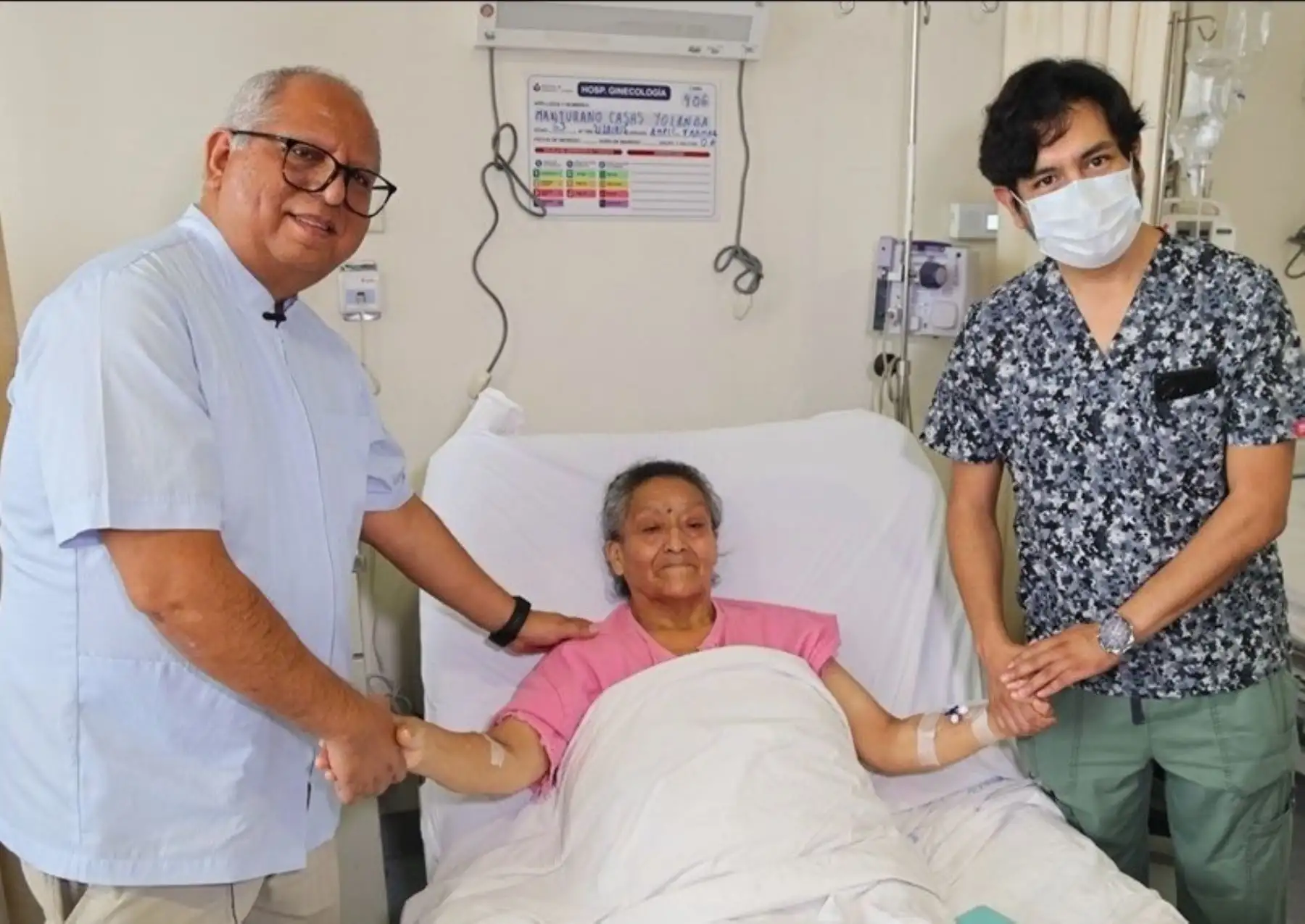 ¡Hazaña médica! Extraen tumor de 30 cm y cinco kilos en Hospital de Lima Este-Vitarte
