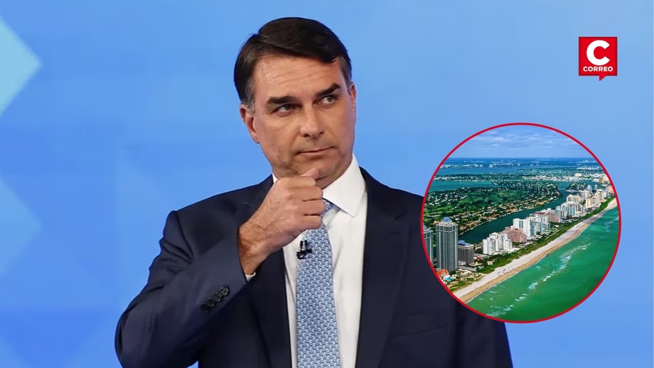 Flávio Bolsonaro aterriza en Estados Unidos y prevé declarar ante la prensa