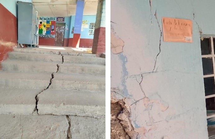 Huancayo:  Recursos aún no están seguros para IEs afectadas por el sismo
