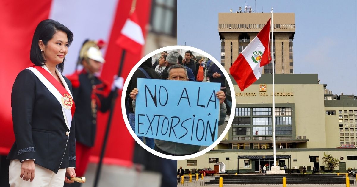 Transportistas se reúnen con la presidenta Keiko Fujimori en la sede del Ministerio del Interior tras convocatoria a paro