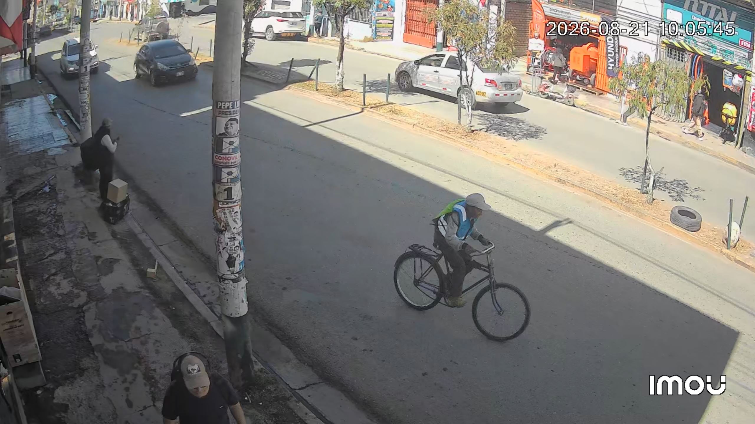 Huancayo: Cámaras permiten identificar vehículo que habría atropellado a trabajador de El Tambo (video)